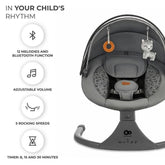 Kinderkraft Electric rocker bouncer 2in1 LUMI 2 - Mari Kali Stores Cyprus
